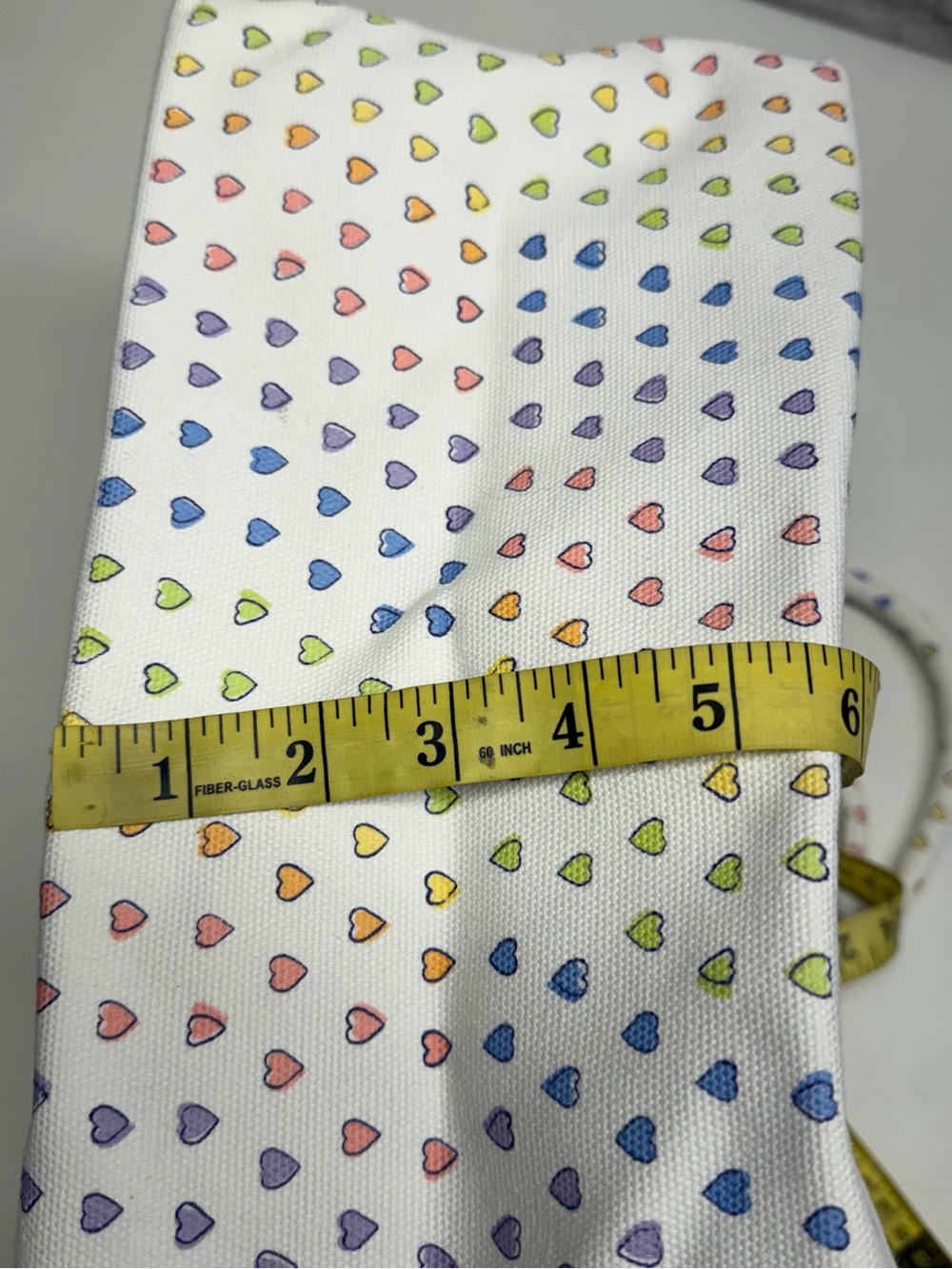 Roller Rabbit Multicolor Heart Clear Tote - Picture 9 of 12